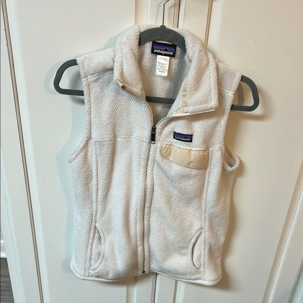 Patagonia Women's Cream Fleece Vest